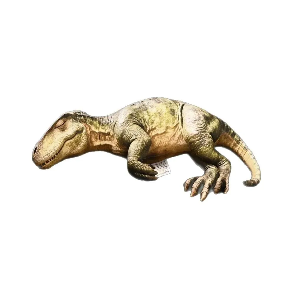 3D Design Dinosaur Pillow Lifelike Dinosaur Cotton Filling Cushion Kawaii Style Funny Shape Home Throw Pillow Gift Giving