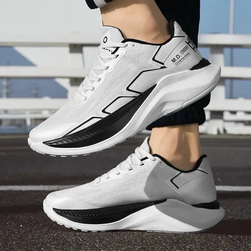 Running Shoes 2026 New White Sports Shoes for Men Man Sneakers Fashion Men Footwear Outdoor Non-slip Gym Wear Resistant Marathon