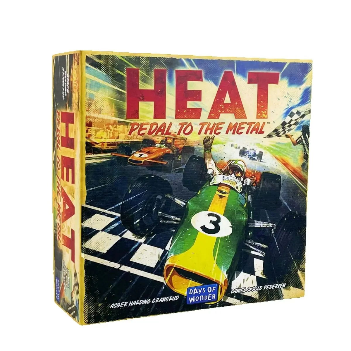 “HEAT: Full Throttle” — A Fast-Paced Adrenaline-Fueled English-Language Racing Tabletop Card Game for 1 to 6 Players