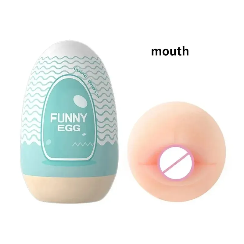 Laile Mini Masturbator Egg Portable Pocket Pussy for Men Disposable Male Sex Toy Cup