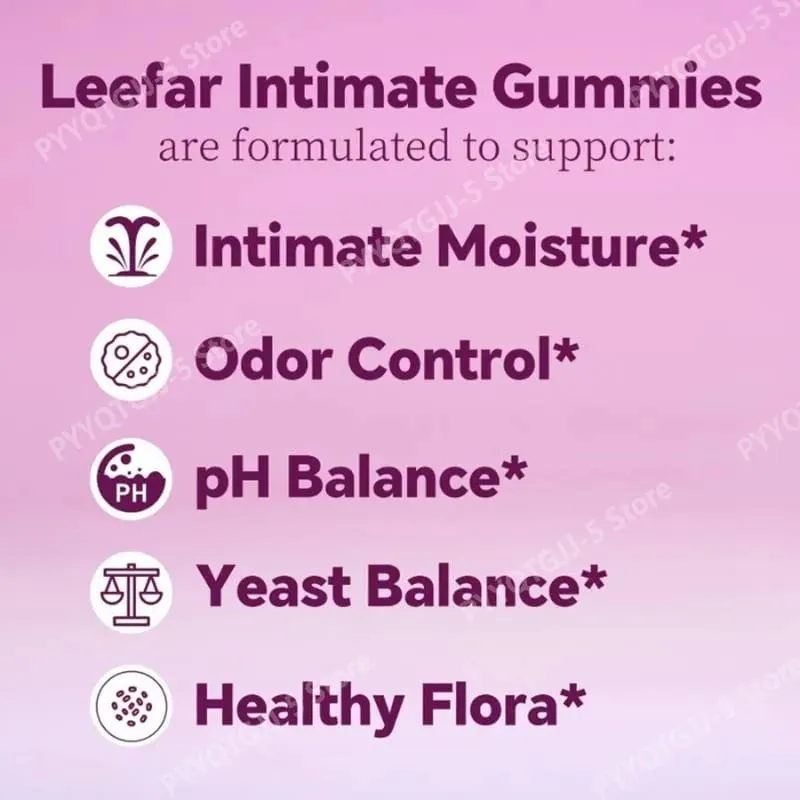 Probiotic Gummies with Prebiotics Slippery Elm + XOS Women's Daily Gut Health Digestive Support Sugar Free Supplement 60 Count