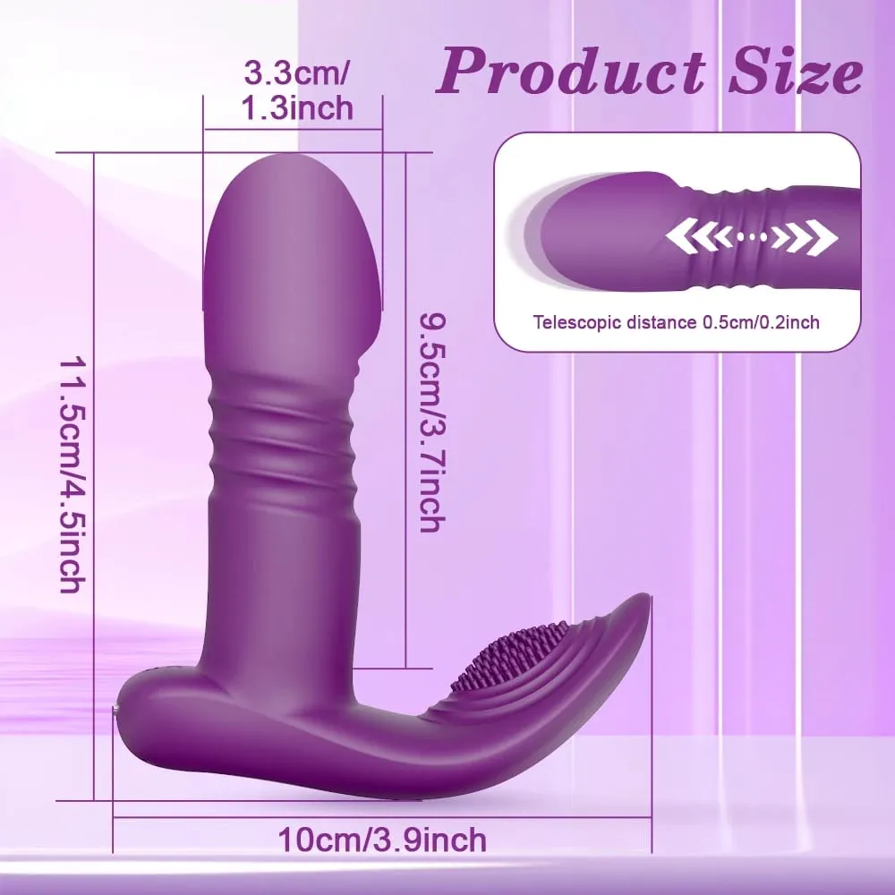 APP Control Thursting Vagina Vibrator for Women Wearable Panties G-Spot Clitoris Vibrator Female Masturbation Sex Toy for Women