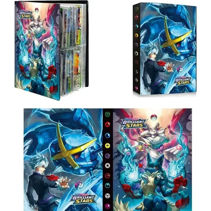 IN STOCK Pokemon Charizard Cards Album Book 240PCS Pok é mon Game Card Album VMAX GX EX Holder Collection Binder Folder Kid Gift — image 4