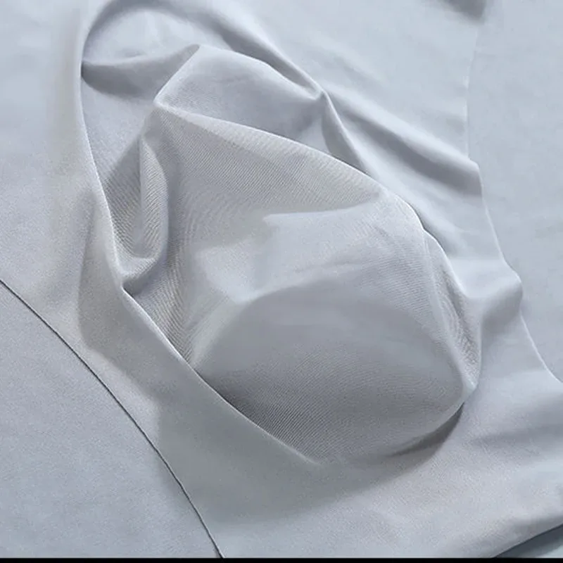 Ultratunna ispåse underkläder Halvtransparenta U konvexa trosor män Låg midja Smal Sexiga underkläder Stretch Jockstrap Trosor