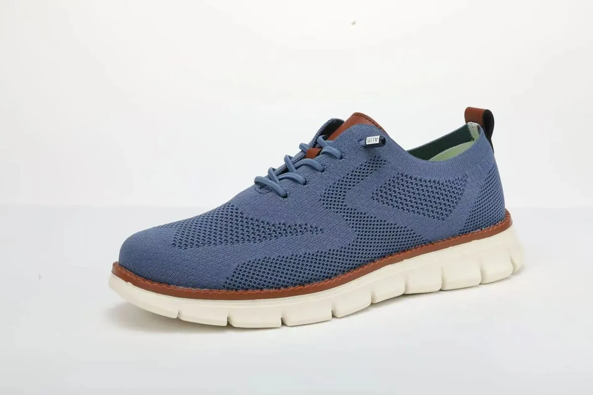 Men Casual Shoes Breeze Stylish Oxfords Fashion Formal Business Urban Breathable Shoes for Male Non Slip Dress Sneakers for Man