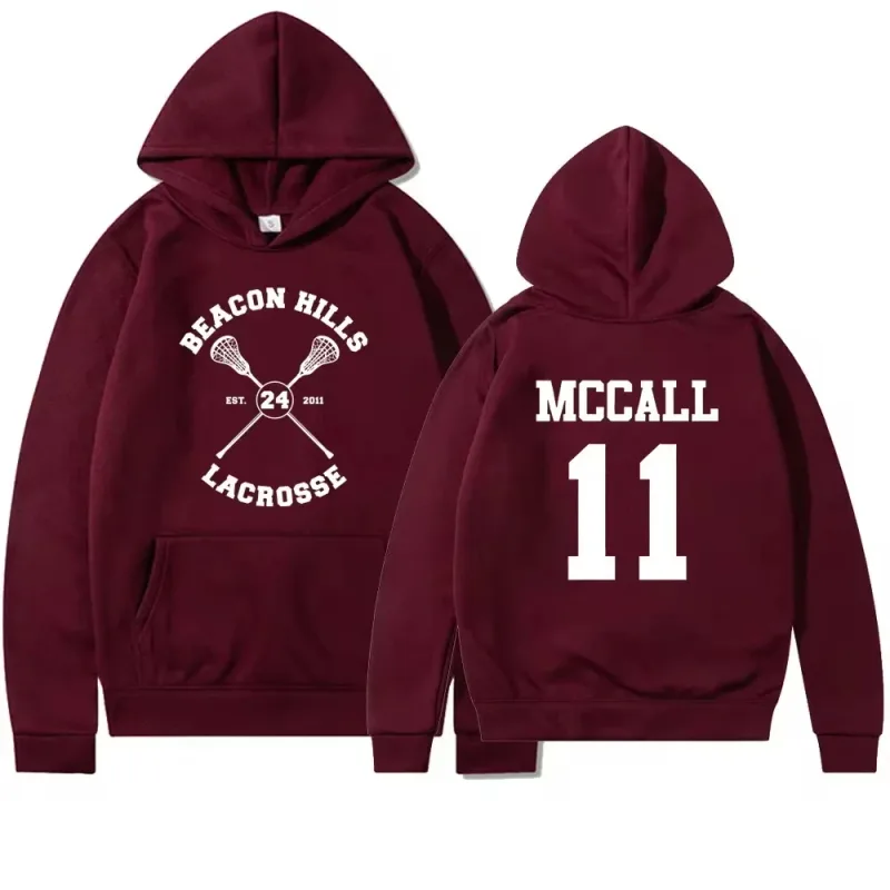 Lighthouse Mountain Stilinski 24 Lahey McCall Hoodie Hip-hop Trend Hooded Sweatshirt Street Style Top