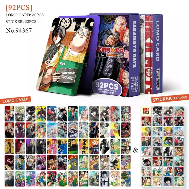 Anime Aanval op Titan‌ Lomo Kaart Ansichtkaart Speelgoed Haikyuu Apotheker Dagboeken Honkai Star Rail Collectie Kaarten Met Stickers Gift