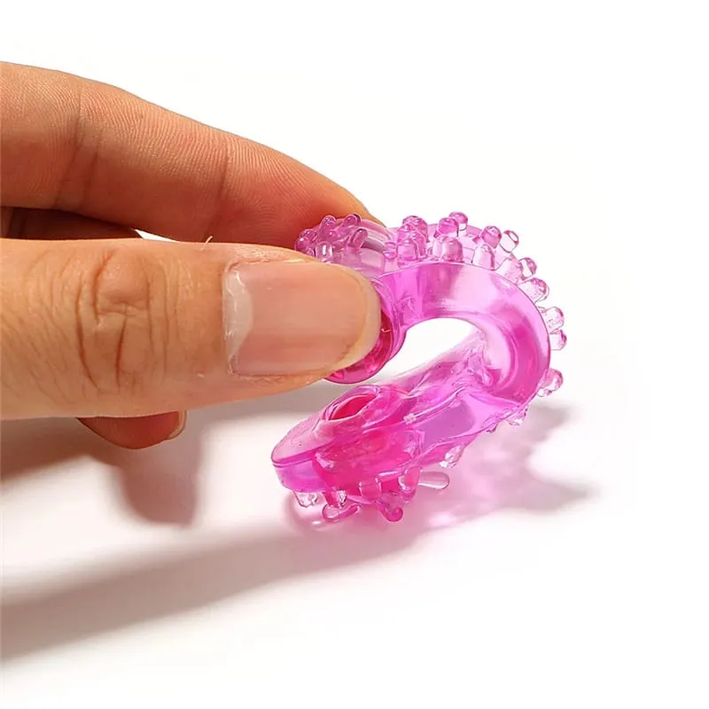Mainan Seks Cincin Penis Penggetar untuk Pria Masturbasi Dewasa Bergetar untuk Wanita Stimulasi Klitoris Pasangan Toko Aksesori Erotis