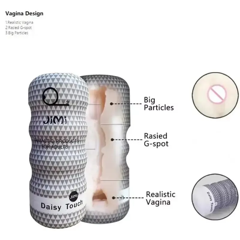 New 1Pc Sex Toy Realistic Vagina Anal Male Masturbator Tight Pussy Erotic Adult Toys For Men Masturbation Cup Adult Supplies