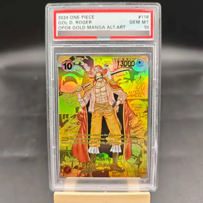 DIY ONE PIECE English Silver Nika Luffy Rating Card OPCG Hancock Ace Teach Zoro Copy Version Anime Collection Cards Gift Toy