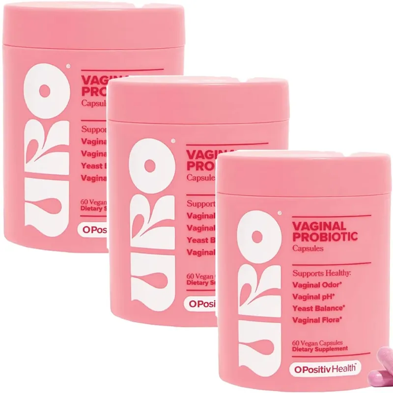 Vaginal Probiotics for Women pH Balance with Prebiotics & Lactobacillus – Promote Healthy Vaginal Odor & Flora 60 Capsules