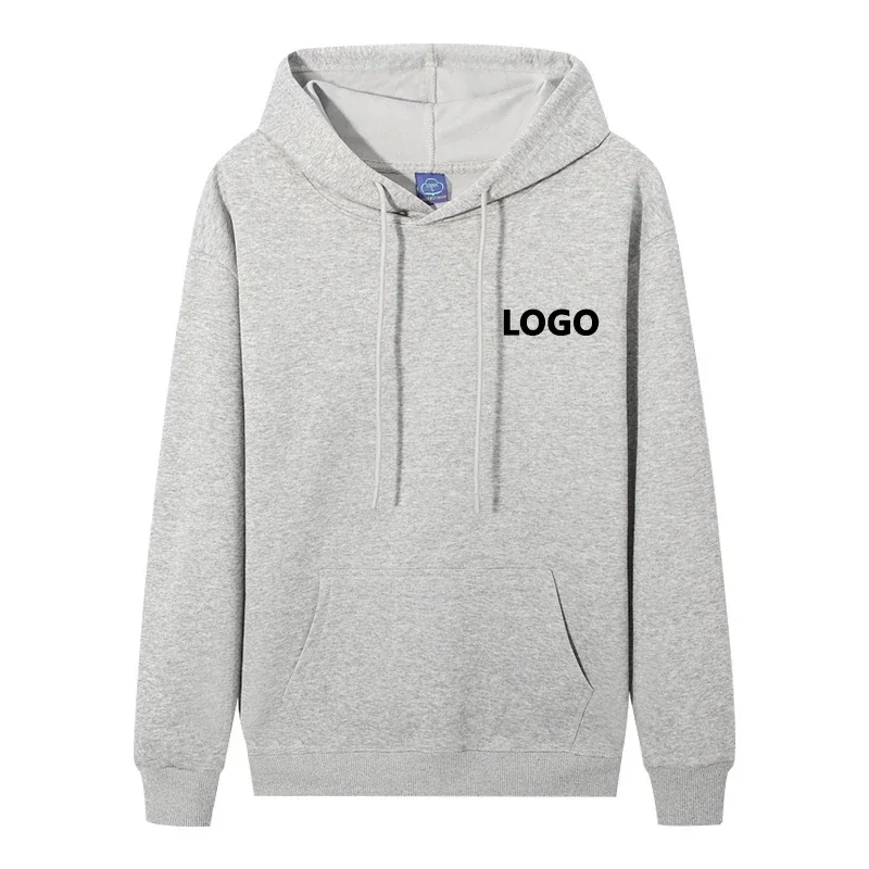 Customized 60% Cotton Hoodie Men Fashion Long Sleeve Sweatshirts Women Personality Printed Streetwear Hoody Pullovers Sudaderas