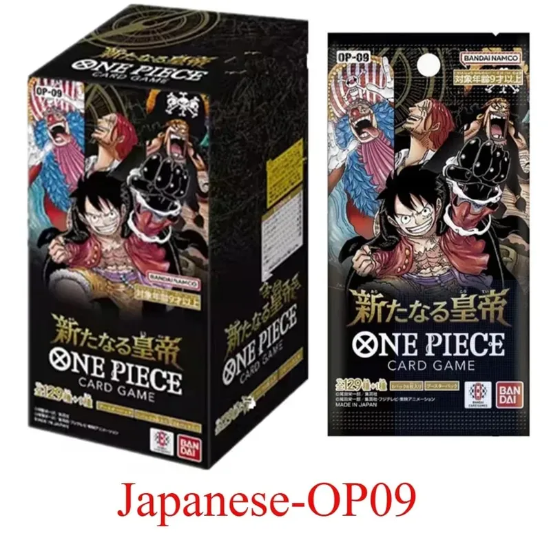 In Stock Bandai Genuine One Piece Card OPCG God Speed Fist Luffy Pirate Group Seven Japanese Sealed Card Collection Toys Gift