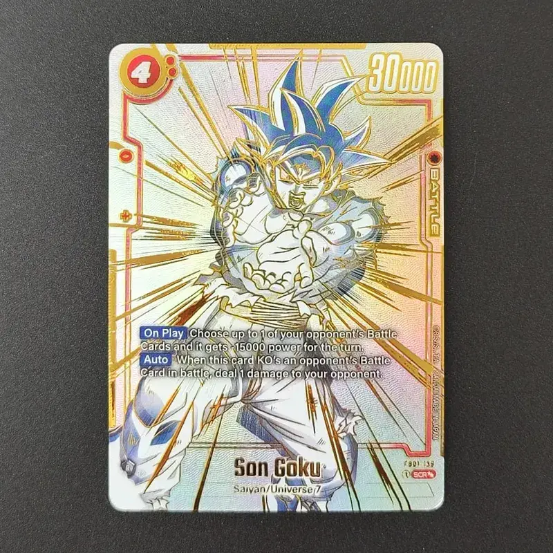 DIY Dragon Ball Super Son Goku FB05-119 Gogeta FB06-097 Broly FB06-120 Super Alternate Art Manga English TCG Anime Cards