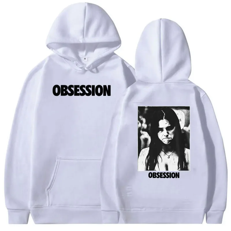 2026 Movie Obsession Horror Pullover Hoodie Men Women Vintage Fashion Long Sleeve Sweatshirt Casual Oversized Hoodies Streetwear