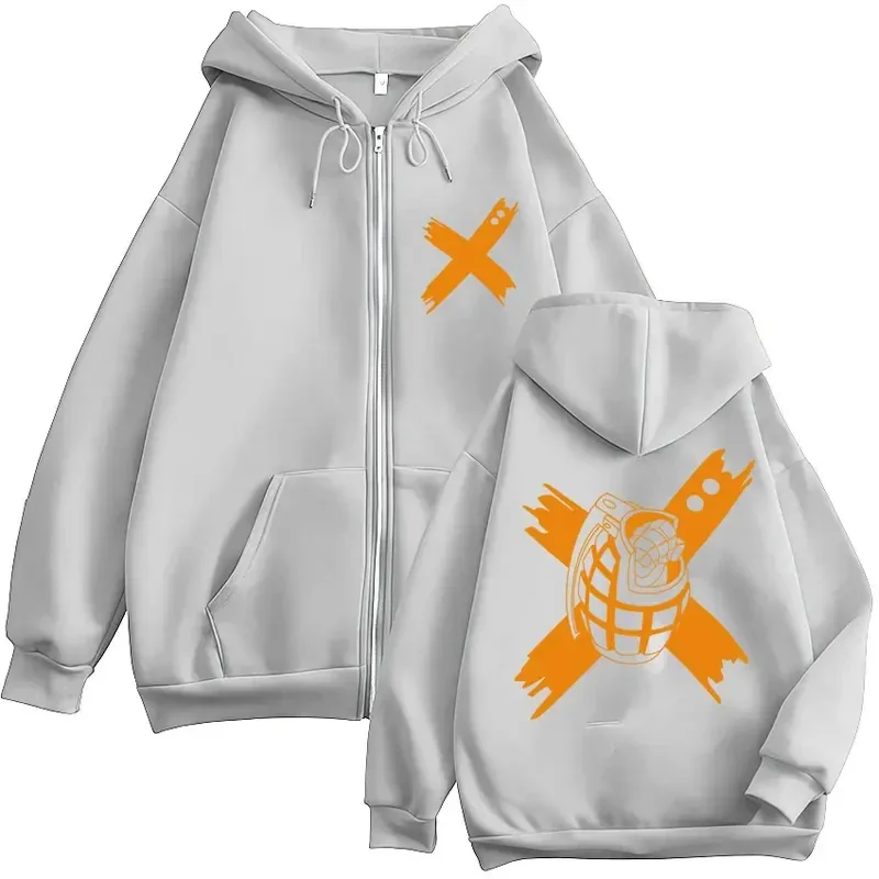 Japan Anime My Hero Academia Zip Up Hoodies Harajuku Fashion Manga Vintage Sweatshirt Men Women Fleece Oversized Tracksuit Coats