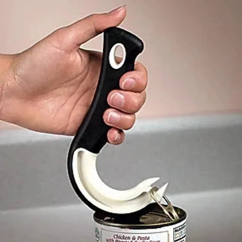Easy Pull Can Opener Hook Style Plastic Soda Can Tab Opener Simple Tool — image 1