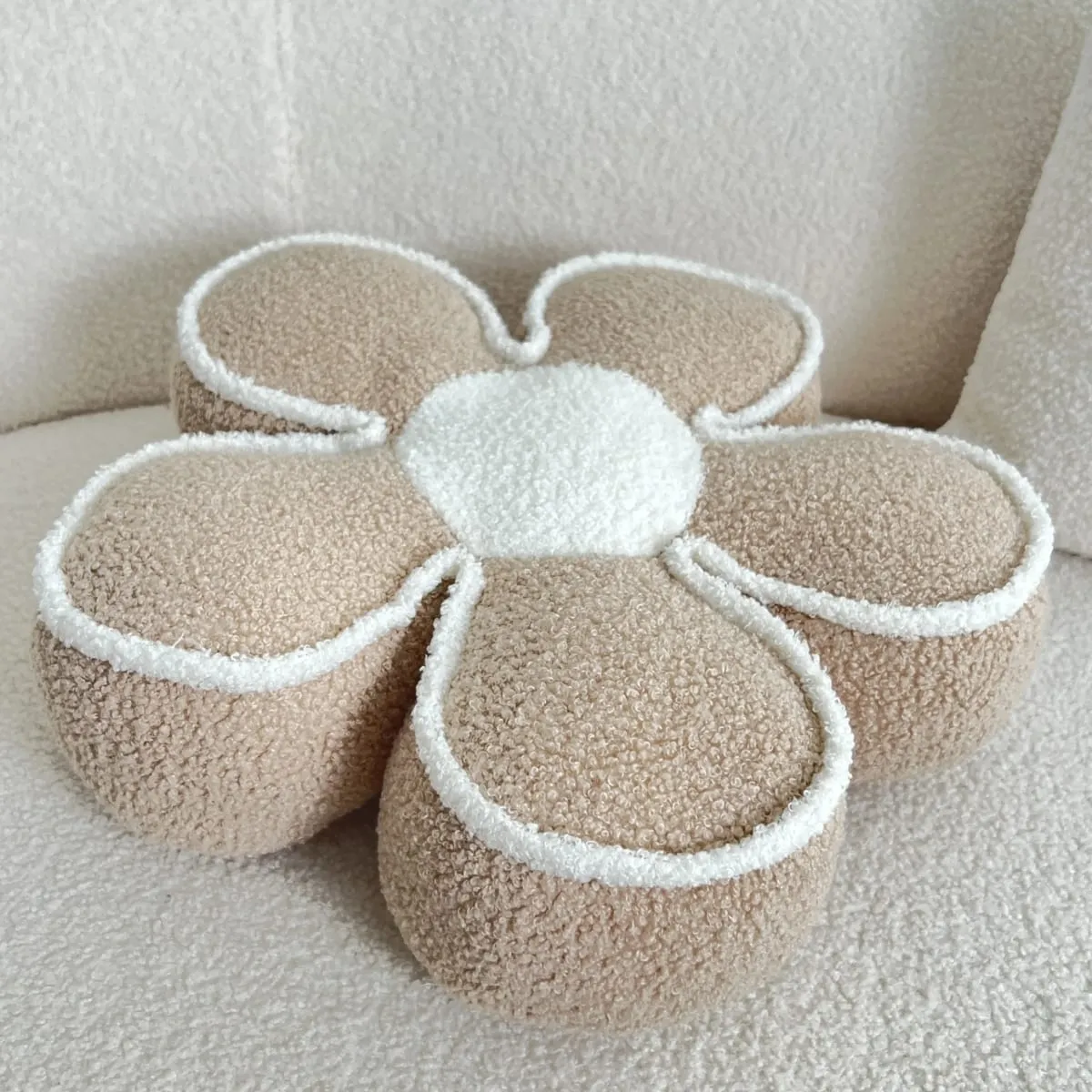 Luxury Sunflower Petal Flower Pillow Sofa Living Room Cushion Bay Window Bed Decor Headrest Backrest Pad PP Cotton Filled Pillow