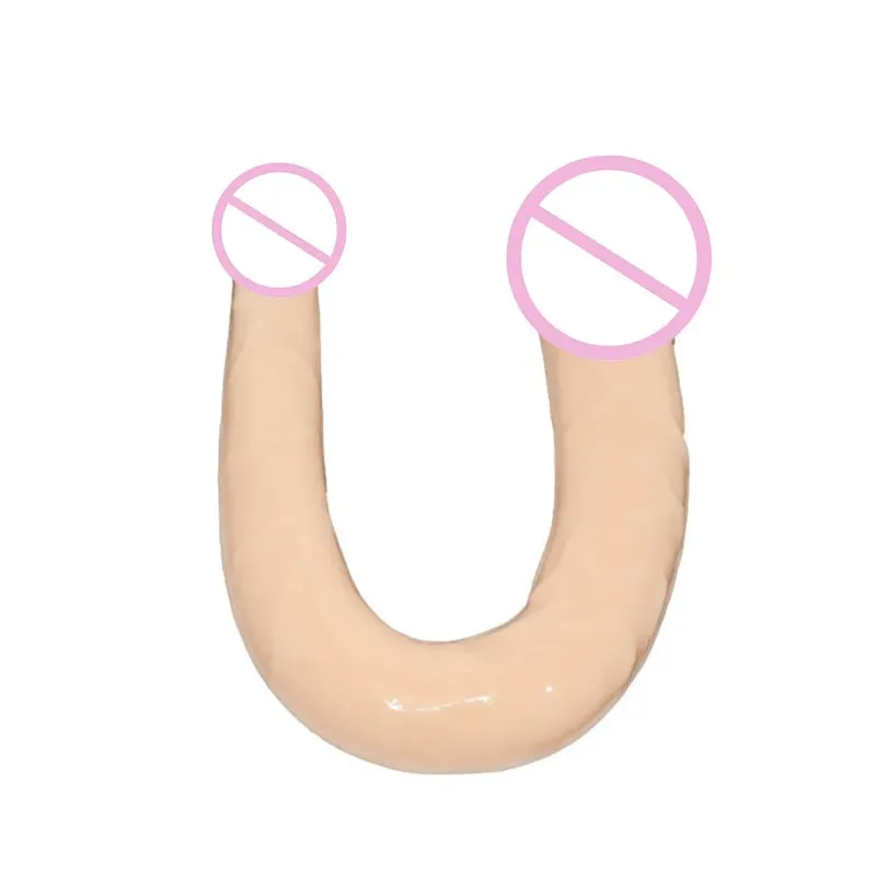 Dildo Sex Toys For Woman Vagina and Anus Realistic Penis Masturbators For Women Two Double Headed Dildos Adult Sex Toy For Women
