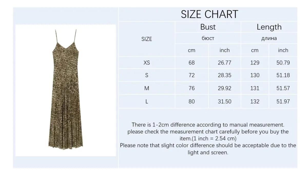 2026 Summer New Women's Dress Leopard Print Spaghetti Strap A-Line Midi Dress Sexy Fashion Wild Individual Style