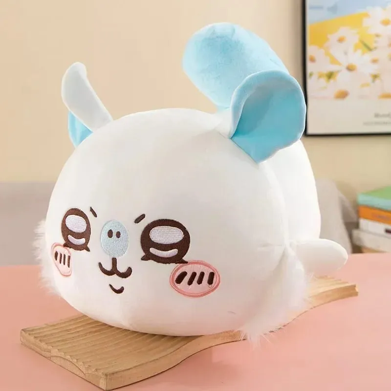 30/40CM Chiikawa Series Long Doll Cartoon Hachiware Soft Pillow Big Size Plush Doll Ornament Children's Girl Toy Birthday Gift