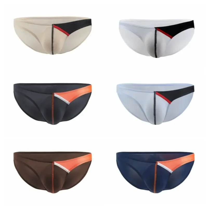Underpants Thin Men's Triangle Panties Low Waist Lingerie Men's Underwear Breathable Ice Silk Underwear Men