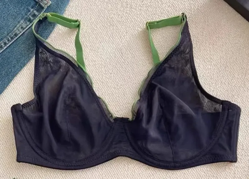 Women's Summer Lingerie Set Push Up Bra Thin Push Up Bra for Women Full Cup No Underwire Ultra Thin Lift Support Bra S-2XL Sale
