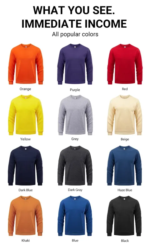 San Diego California Letter Printed Men Pullover Sweatshirts Soft Fleece Sweatshirt Crewneck Casual Clothes Oversized Streetwear