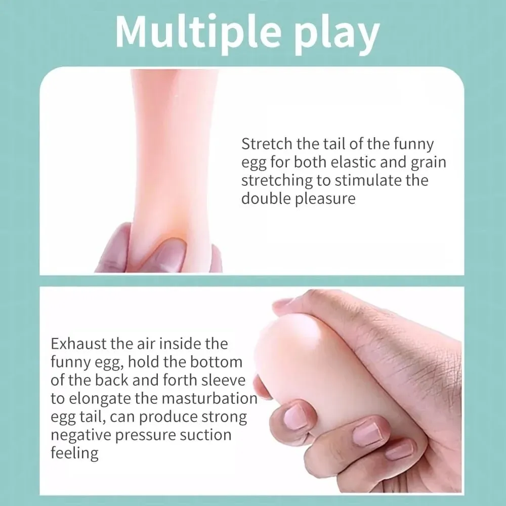 Laile Mini Masturbator Egg Portable Pocket Pussy for Men Disposable Male Sex Toy Cup
