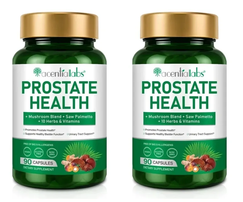 Prostate Health Capsules with Saw Palmetto 2000mg 90 Count Supports Healthy Prostate Function Urinary Flow Urinary Tract Comfort