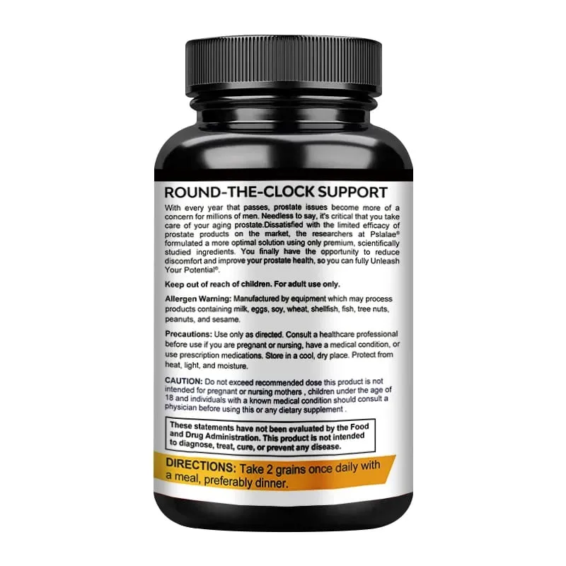 Prostate 3-Pack Saw Palmetto and Beta Sitosterol Supplements Healthy Support Size Supports Urinary Relief and Bladder Control