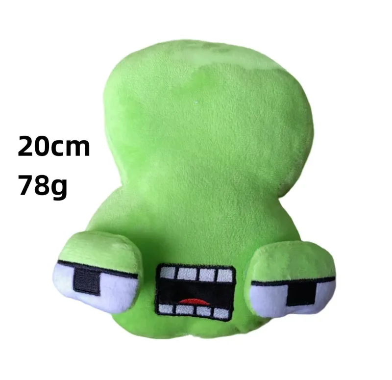 26 English Alphabet Lore 0-9 Number Plush Toy Anime Doll Kawaii Children's Enlightenment Montessori Plush Toy Doll Birthday Gift