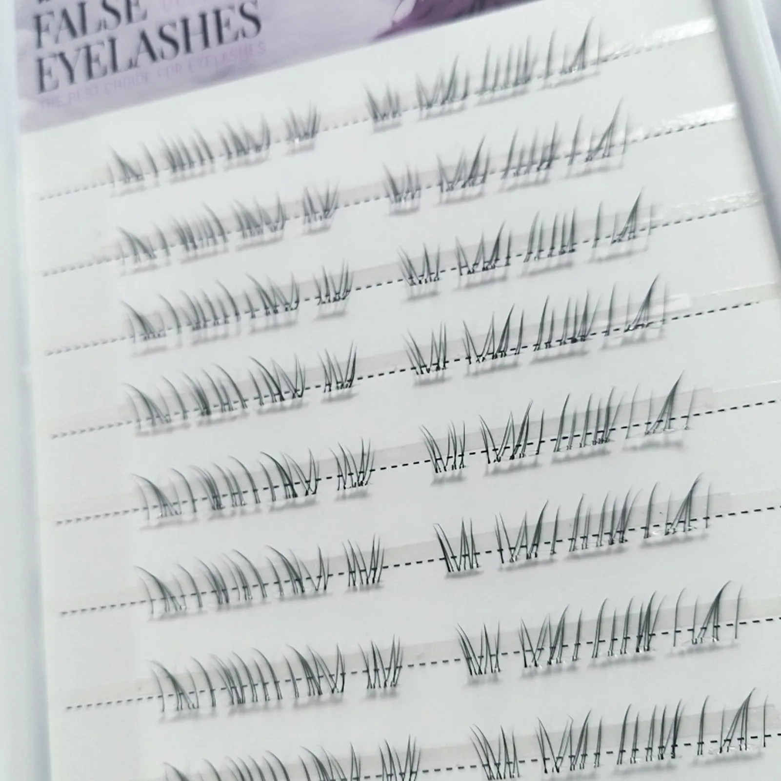 Natural Looking Lower Fake Eyelashes Wispy Cosplay Individual Lashes Cluster Comic False Eyelashes For Beauty Perfect Eye Makeup