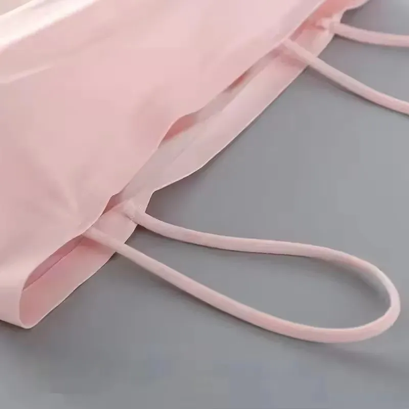 Comfortable Waist Beauty Back Wrap Chest Tube Top Girl No Steel Ring Camisole Bra Underwear New Female Simple Beauty Back