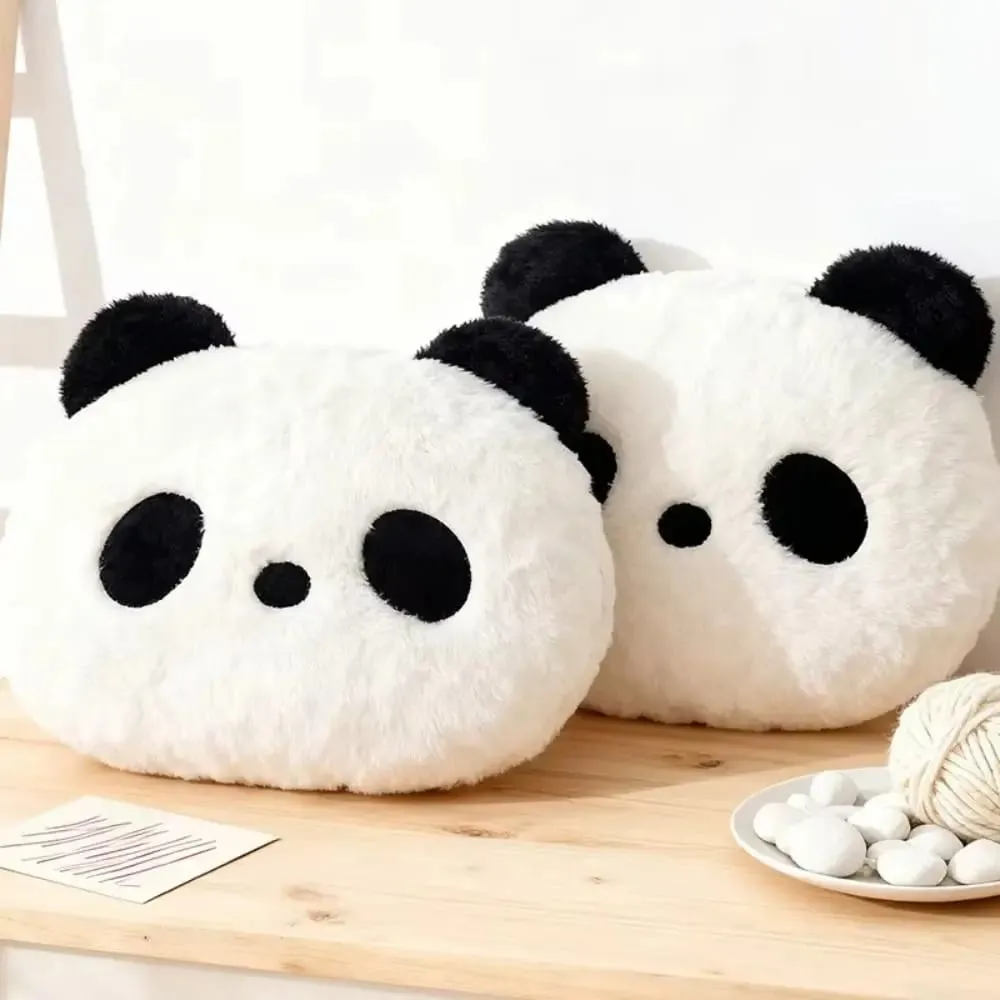 Stuffed Animal Plush Panda Cushion Bedroom Sofa Home Decoration Stuffed Panda Pillow 30cm Kawaii Panda Throw Pillows