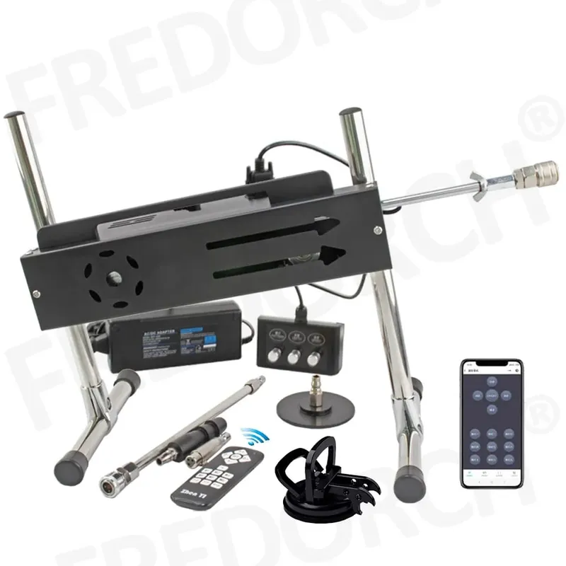 200W Turbo Gear Powerful F21S Sex Machine APP/Wired/Wireless Control Love Machine with Big Dildo Adult Toy 3-15cm Strok