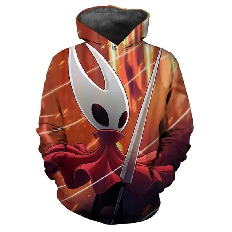 Hollow Knight Game 3D Print Hoodies Men Women Casual Fashion Oversized Sweatshirts Hoodie Harajuku Pullovers Tracksuit Clothing