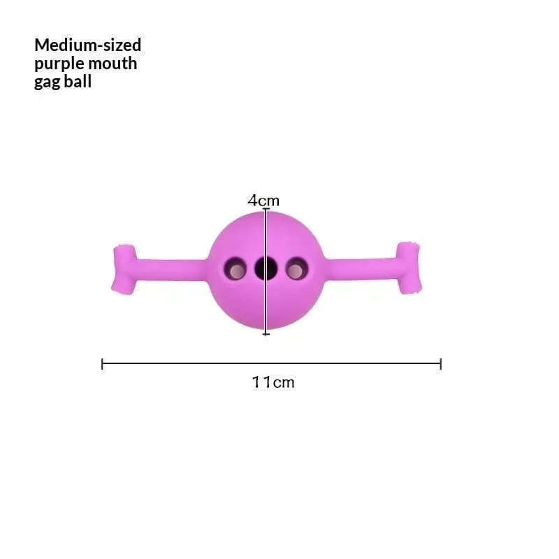 New Open Mouth Gag Adult Slave Toy Sex BDSM Bondage Plug Adult Mouth Ball Exotic Accessories Adult Games Sex For Couples