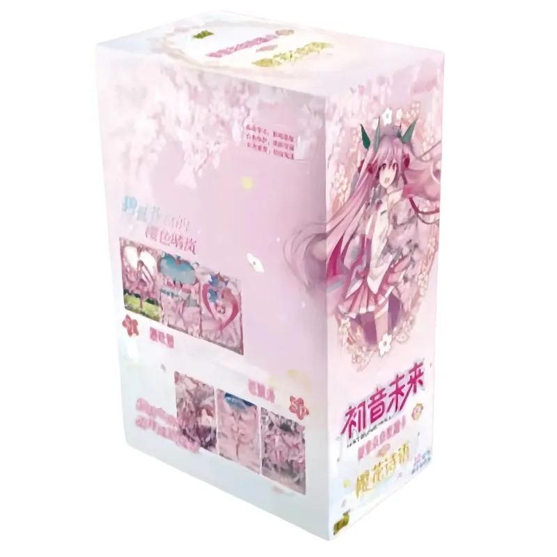 Genuine Hatsune Miku Card First Package Series Animation Game Collection Card SE Peripheral Children's Toys Girl Gifts