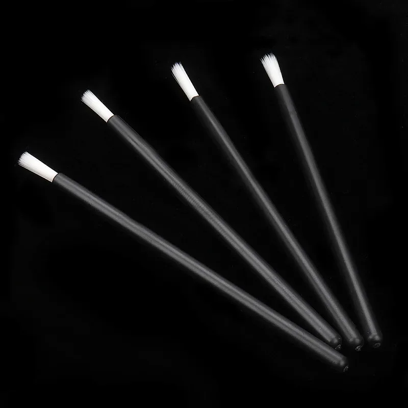50Pcs Disposable Nylon Fiber Lip Brush Lipstick Wands Clean Applicator lip Gloss Brushes portable Cosmetic women Makeup Tools