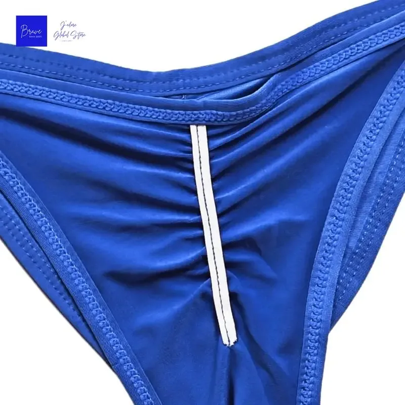 Pánská ledová hedvábná tanga kalhotky velikosti US Sexy G-String prodyšné bezešvé tričko se zády Sportovní fitness spodní prádlo Velké velikosti