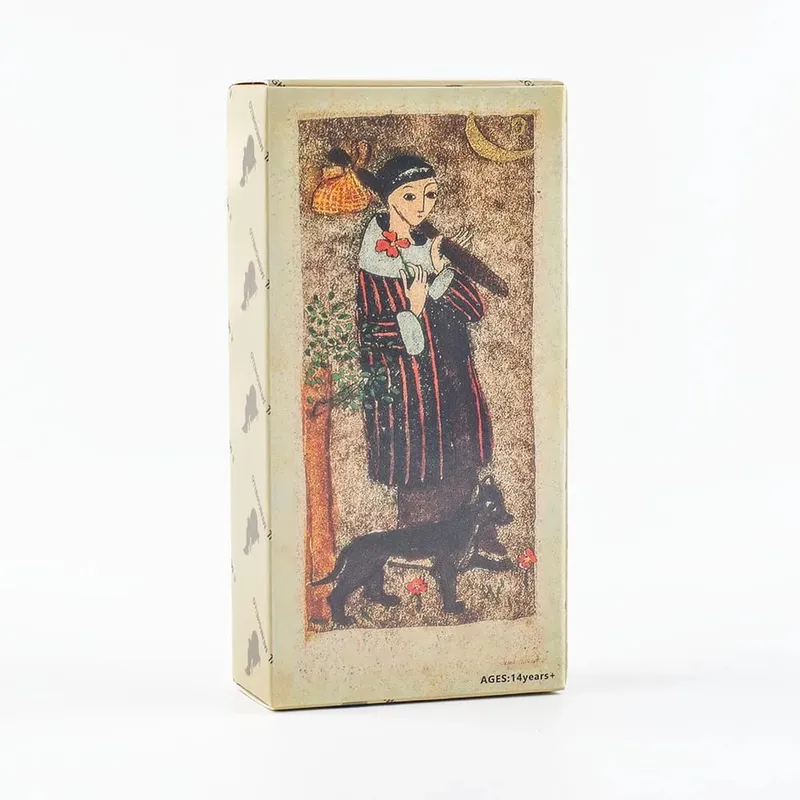 11*5.5cm 78-Card Deck Italian Hand-Painted Style Tarot Cards – La Corte Dei Tarocchi