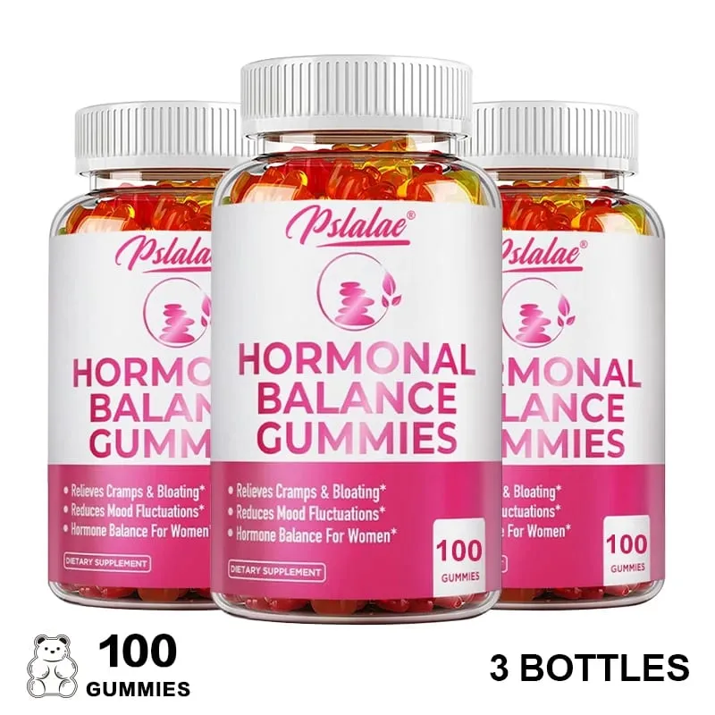 Female Hormone Balance Gummies - Improves Mood Promotes Hormonal Balance and Promotes Ovarian Health