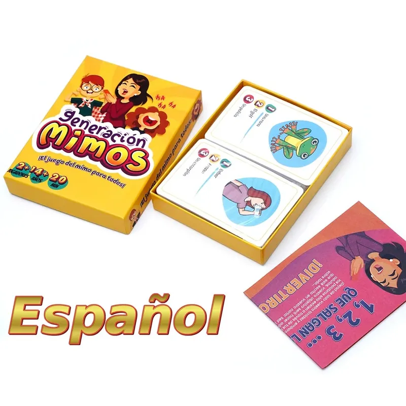 Spanish Card Game Party Friends The Imposter El Tonto del Pueblo Black Stories Unanimous Strategy Board Games Mision Secreta