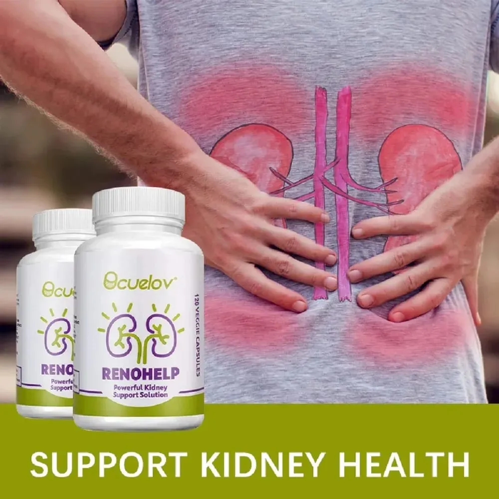 Powerful Natural Kidney Support Supplement for Healthy Kidney Function Support Urinary Tract Health Vegan & Gluten Free