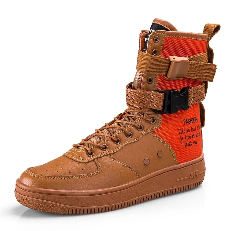 New Model Paris Fashion Week Fashion Show Shoes - Thick-Soled and High-Riding Shoes for Men - Men's Personalized Trendy Shoes
