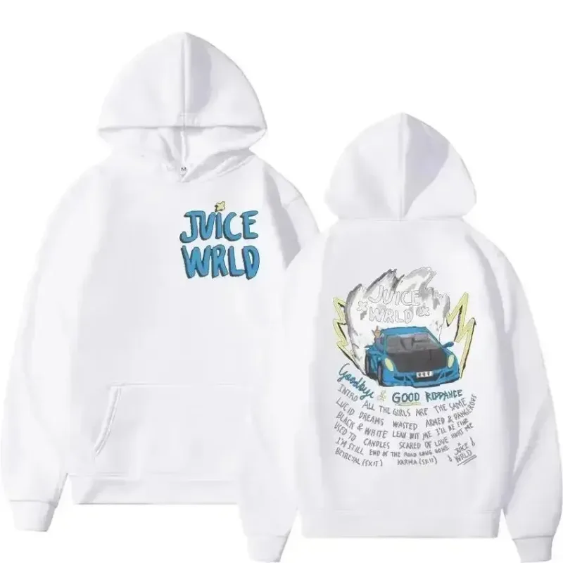 Juice WRLD – sweat-shirt à capuche pour hommes, mode Hip Hoo, pull décontracté, unisexe, Style de rue, coupe ample, chaud, tendance Y2K, automne 2026
