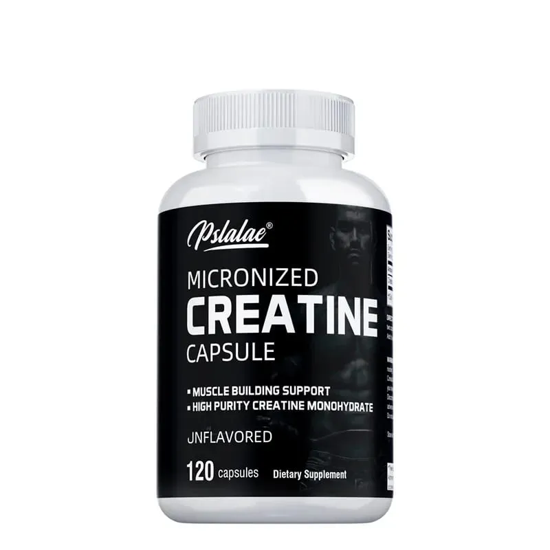 Creatine Monohydrate - 5000 Mg Bawat Paghahatid ng Pre-workout Creatine Upang Tumulong sa Pagbuo ng Muscle na Pagandahin ang Enerhiya at PerformanceSupplements