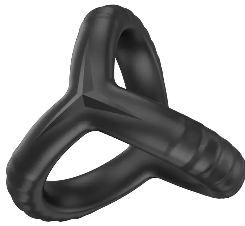 Soft Silicone Cock Ring Scrotum Bind Delay Ejaculation Penis Ring Chastity Cage Stronger Erection Sex Toys for Men BDSM Toys