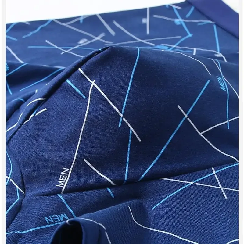6Pcs Men's Sexy Underwear Boxers Mens Short Soft Comfortable Breathable Fashion Antibacterial Trunks Fitness Running Man Shorts